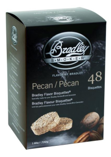 Pecan-Ořech udící briketky 48 kusů, Bradley Smoker BTPC48