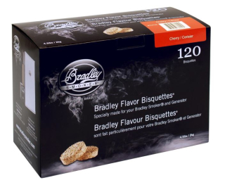 Třešňové udící briketky 120 kusů, Bradley Smoker BTCH120