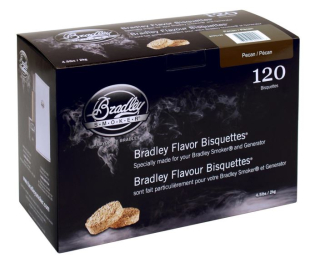 Pecan-Ořech udící briketky 120 kusů, Bradley Smoker BTPC120