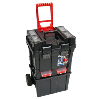 Dedra Box na kolečkách 49x36x71cm nářaďový se 4 ergoboxy N0200
