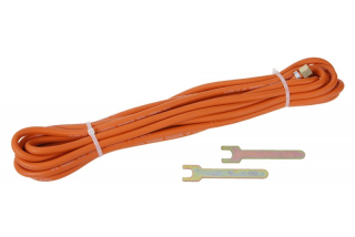 Hadice pro hořáky 10m, 2x G3/8" plynová s koncovkami Sulang / Levi 69912