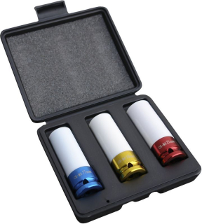 GÜDE Nástrčné rázové hlavice 1/2", sada 3ks 75131