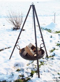 Zahradní ohniště Crown 70 cm, s trojnožkou, GFire