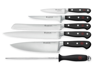 Wüsthof Sada nožů 5 ks + ocílka Classic 1120160602