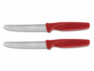 Wüsthof Sada univerzálních nožů 2 ks - vroubkované, červené 1145360201
