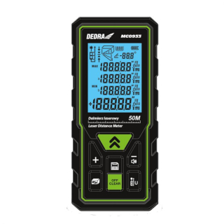 Laserový dálkoměr 50m Dedra MC0933, měřidlo