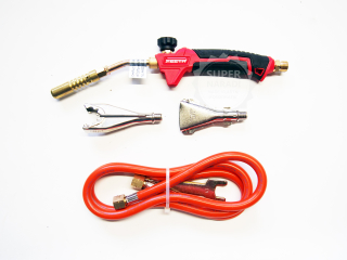 Festa PB pájecí hořák 2 kW s regulací + 3 nástavce, hadice 69918