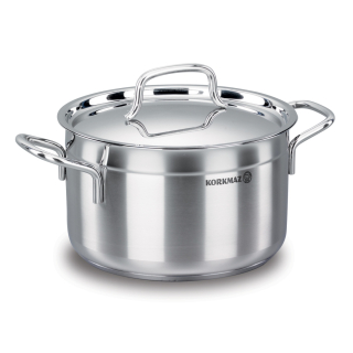 Alfa nerezový hrnec 24 cm 5,5 l Korkmaz A1020