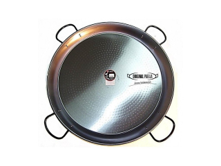 Paella gastro pánev 90 cm - ocelová, leštěná, Vaello Campos P0190, 4 madla