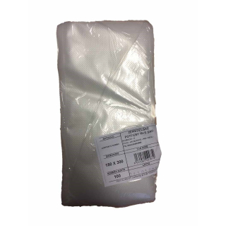 Vakuovací sáčky 15x20 cm, 105 mi, 100 ks vroubkované M+S