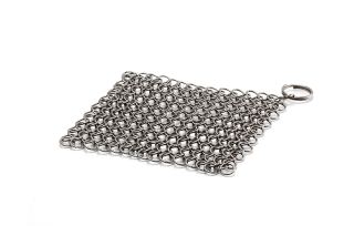 Nerezová škrabka 12x12 cm na čištění litiny Petromax 701584