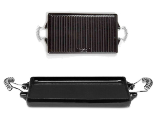 Grilovací litinová smaltovaná deska VACA 27x21 cm, Vaello Campos P3827