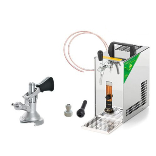 Set Výčep Pygmy 25 plochý narážeč, autoventil Lindr SET01631 Green line bez kompresoru