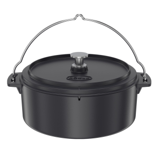 Litinový kotlík 8,5 l 35 cm Dutch oven Vario Rösle 25425 Holandská trouba