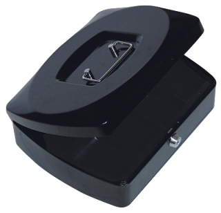 Příruční pokladna 200x160x90mm 203, SR3 ocelová