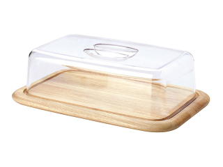 Dřevěné prkénko 38x25 cm s poklopem Continenta C3072