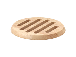 Dřevěná podložka 20 cm kulatá Continenta C3137