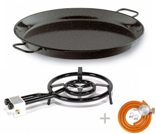 Paella X-SET hořák+pánev smalt 40+60 cm Valenciana P1540, P0260 Vaello