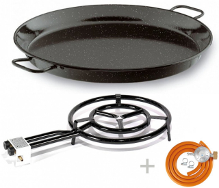 Paella X-SET hořák+pánev smalt 50+70 cm Valenciana P1550, P0270 Vaello