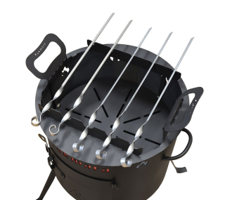 Kukmara Vložka do kotliny 12L Mangal + 5 špízů KK35682 + dno