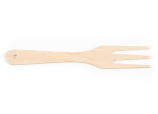 Kolimax Dřevěná vidlička 28 cm, 3 hroty, buk 157676