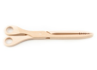 Kolimax Kleště na grilování 28 cm, nůžky, dřevo buk 157669