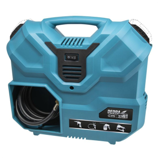 Dedra Aku kompresor 90 l/min 2x 18V SAS+ALL DED7076V bez nádrže, 8 bar