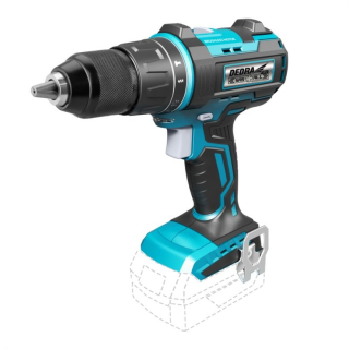 Dedra Aku šroubovák-vrtačka 13 mm, 50 Nm SAS+ALL 18V DED7142, s příklepem