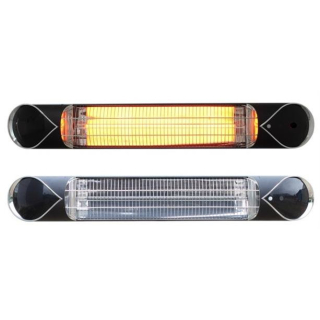 IQ STAR S Basic 2500 W, 230 V infrazářič karbonový, black IQ Therm