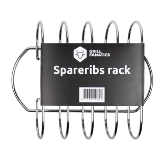 Stojan na žebra BBQ Grill Fanatics 1389, 28x23cm
