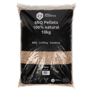 Třešeň dřevěné pelety 10 kg Grill Fanatics 1358 do grilu, udírny