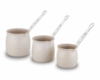 Korkmaz Džezvy 100 ml, 200 ml, 300 ml sada, Granita A1239