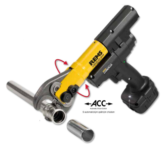 Rems Lisovací kleště REMS Mini-Press 14 V ACC 578012 + kufr, aku, nabíječka Basic Pack