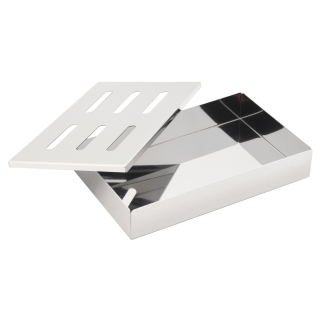 Udící box 21x13 cm, nerez, do grilu Cattara 13115