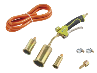 Meva Izolatérská souprava 3 hořáků 4-28 kW UH008L + hadice 2 m, nátrubek SN SET UH008LK