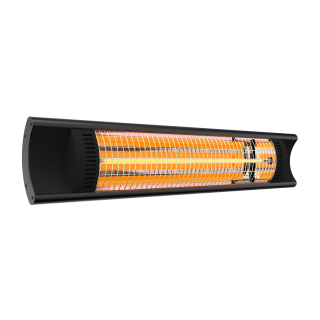IQ STAR Bola 1000-2500 W Infrazářič karbonový s DO IQtherm, Black