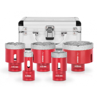 Diamantové vykružovače Premium, M14 20, 35, 45, 55, 68mm Strend Pro DCB11S5 SL226640XX