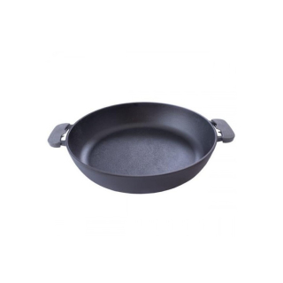 Litinová pánev 30 cm s madly Biol, hluboká BL1730