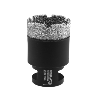 Dedra vrtací korunka 40 mm M14 DED1592S40 do dlažby, diamantová Vacuum Brazed