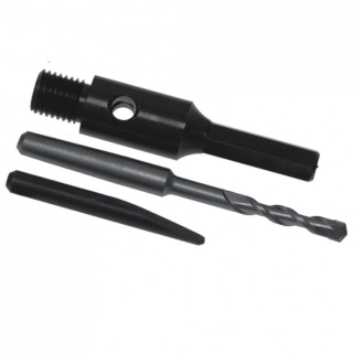 Dedra H1226 sada Adapter SDS+ vodící vrták L100mm, vybíjecí klínek