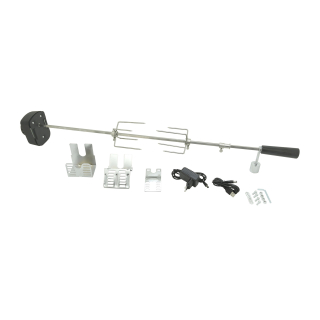 Cattara grilovací jehla 94cm 230V UNI 13053, elektrická s motorkem