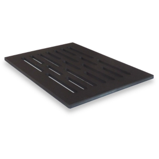 Ocelový rošt 9x13" 237x341mm do kamen, krbů tl. 8 mm LBS
