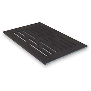 Ocelový rošt 9x14" 237x368mm do kamen, krbů tl. 8 mm LBS