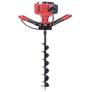 Benzínový zemní vrták LD EA520B, 1,45 kW + vrták 150 mm, jamkovač