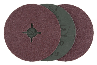 Kotouč brusný fibrový 125 mm P40 Festa 3 ks, 22160