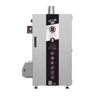 Digitální nerez udírna 150 l, BBDS-N-150, Inox 1.5CZ, Borniak