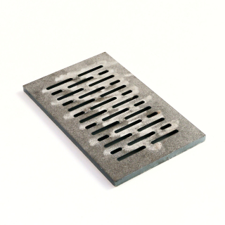 Ocelový rošt 6x10", 10mm 152x254 do kamen, krbů Braver palivový BR6X10