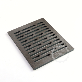 Ocelový rošt 10x13", 10mm 254x330 do kamen, krbů Braver palivový BR10X13