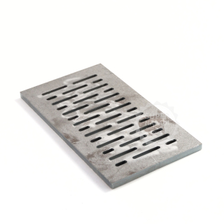Ocelový rošt 6x11", 10mm 153x280 do kamen, krbů Braver palivový BR6X11
