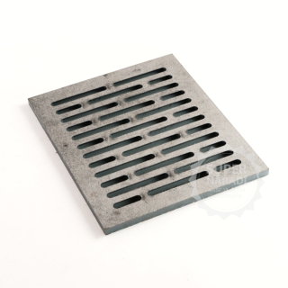 Ocelový rošt 9x11", 10mm 228x280 do kamen, krbů Braver palivový BR9X11